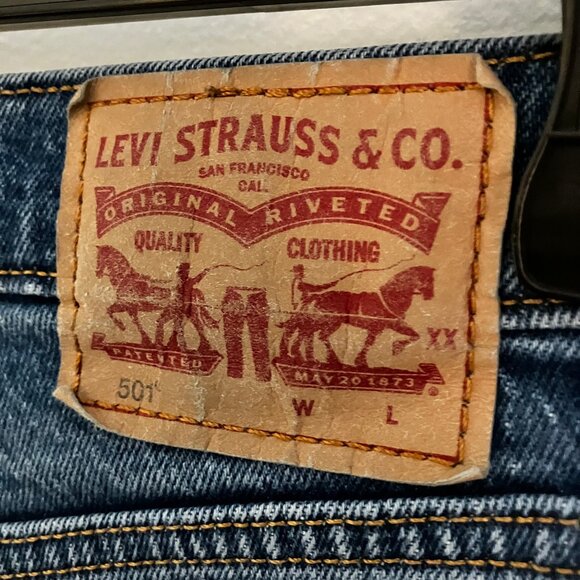 Women's Levi's 501 24x30 with stretch - Picture 3 of 8